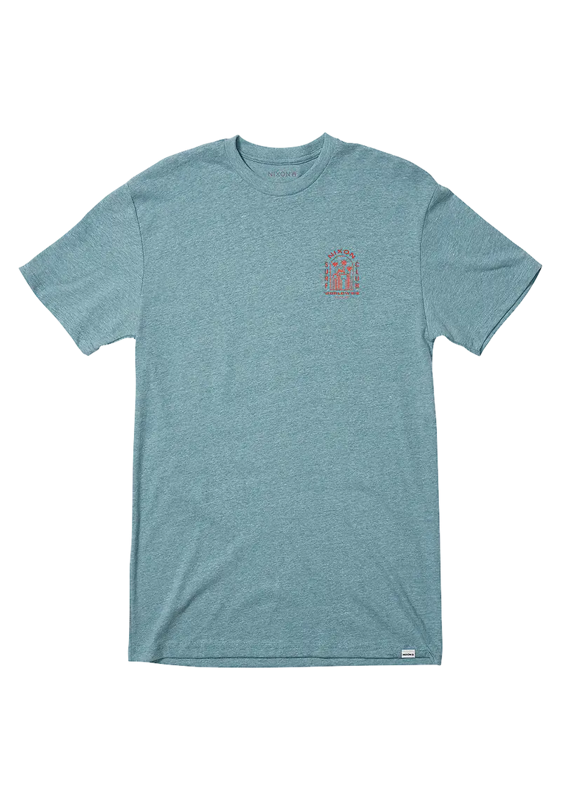 Temple Lifestyle T-Shirt – Soft Heather Pacific 1