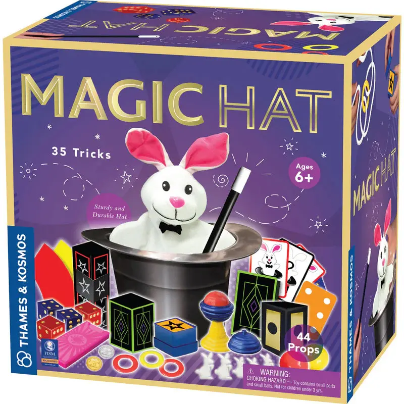 Thames & Kosmos Magic Hat Science Kit – Hands-On Illusion & Physics Experiment Set 1