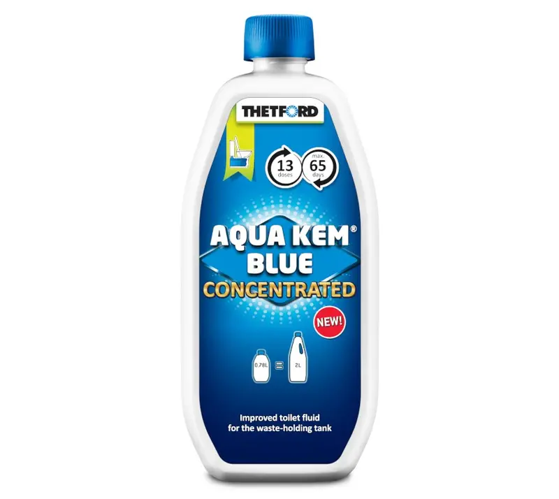 Thetford Aqua Kem Blue Toilet Fluid Concentrate – 780Ml Eco Formula 1