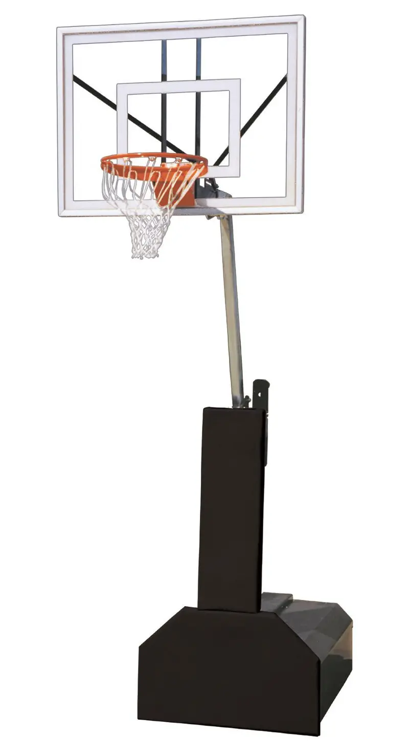Thunder Ultra Portable Hoop – 54" Tempered Glass, Lightweight & Stable Design 1