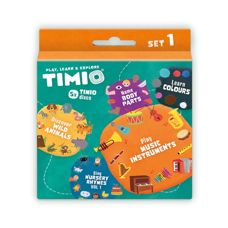 Timio Educational Disc Set 1 For Kids 1