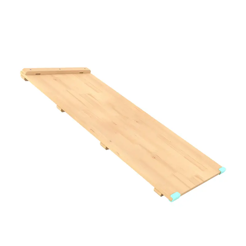 Tp Active-Tots Pikler-Inspired Wooden Climbing Bridge And Slide 1