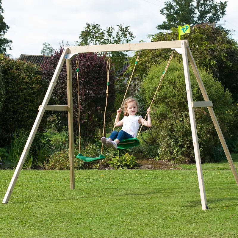 Tp Toys Forest Double Swing Set – Pre-Order For Late June Delivery 1