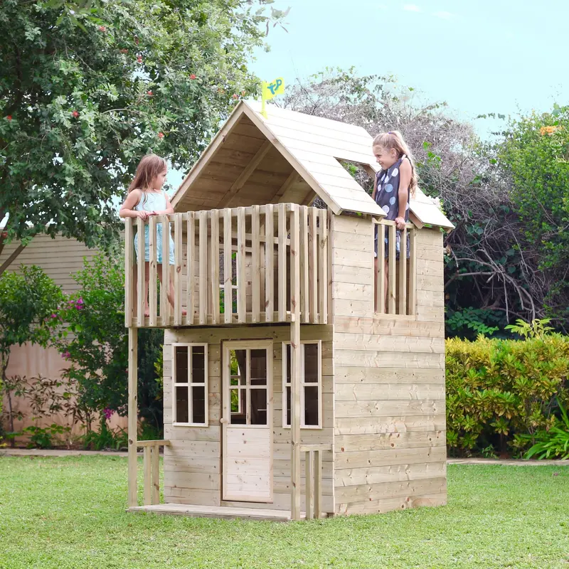 Tp Toys Loft-Style Wooden Playhouse – Pre-Order For Late June Delivery 1