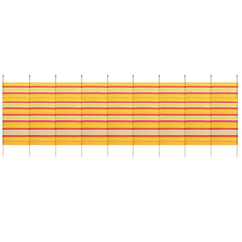 Traditional 10-Pole Beach Windbreak – 5-Foot Height 1
