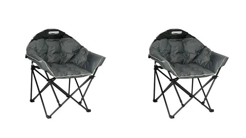 Two Quest Autograph Cleveland Camping Chairs – Ergonomic Outdoor Seating 1