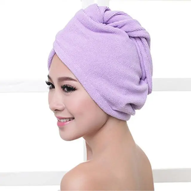 Ultra-Absorbent Instant-Dry Hair Towel For Quick Drying 1