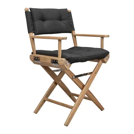 Unfinished Director’S Chair With Black Seat Cover – Models 60040U & 97241 1