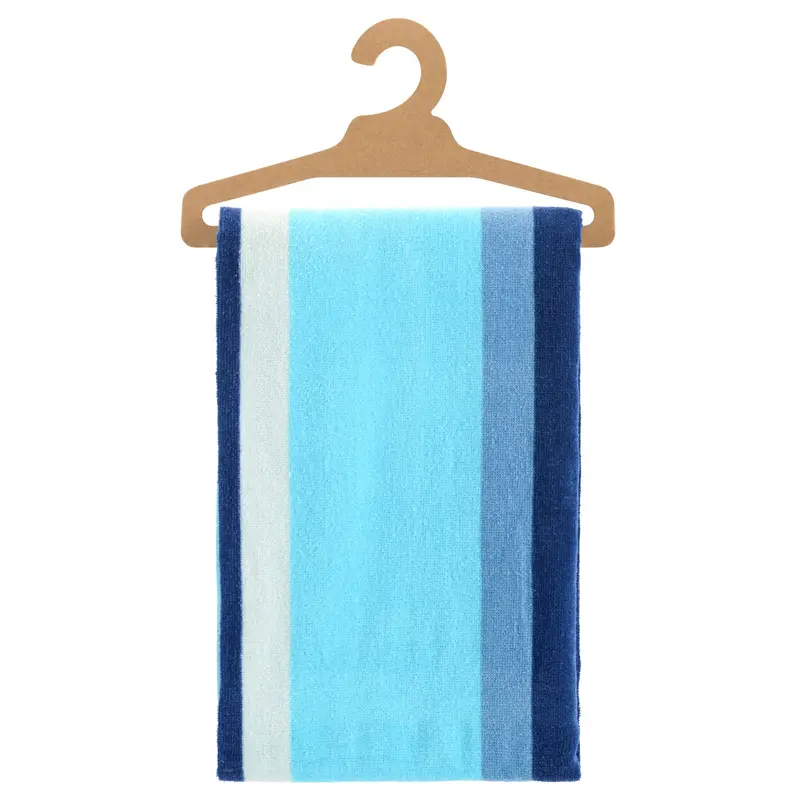 Urban Beach Classic Blue Striped Cotton Beach Towel 1