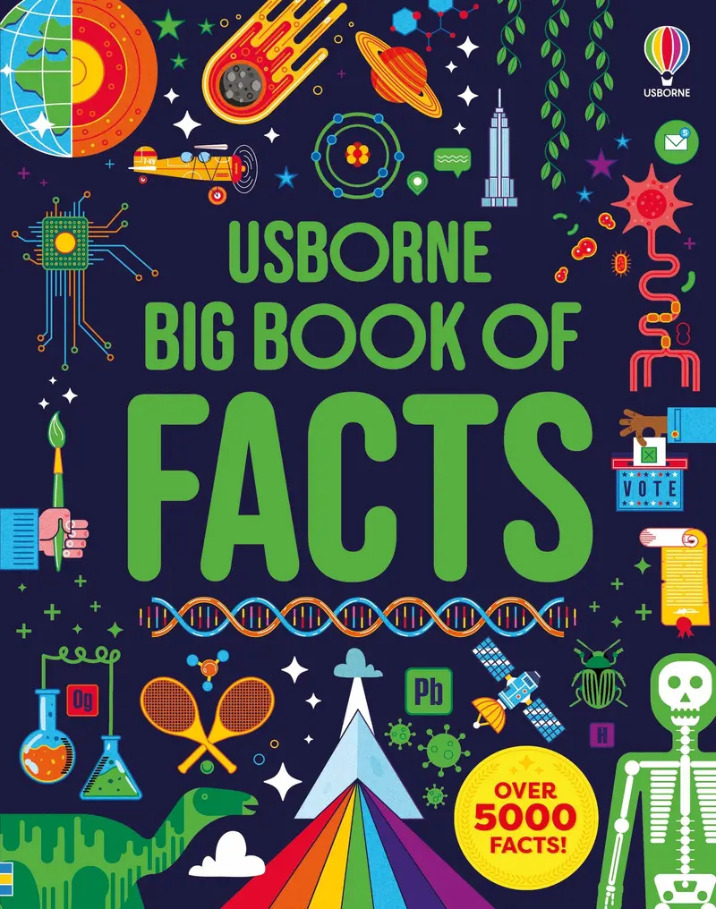 Usborne Big Book Of Facts – Illustrated Encyclopedia For Young Readers 1