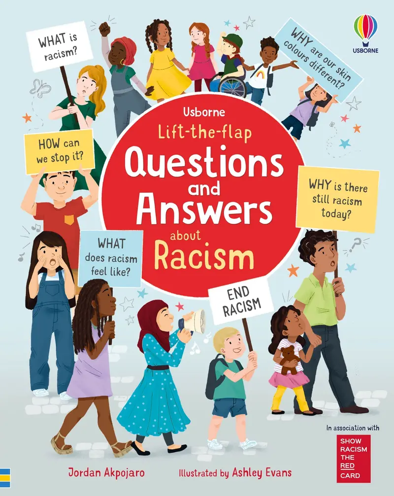 Usborne Lift-The-Flap Book: Questions & Answers About Racism – Age-Appropriate Guide 1