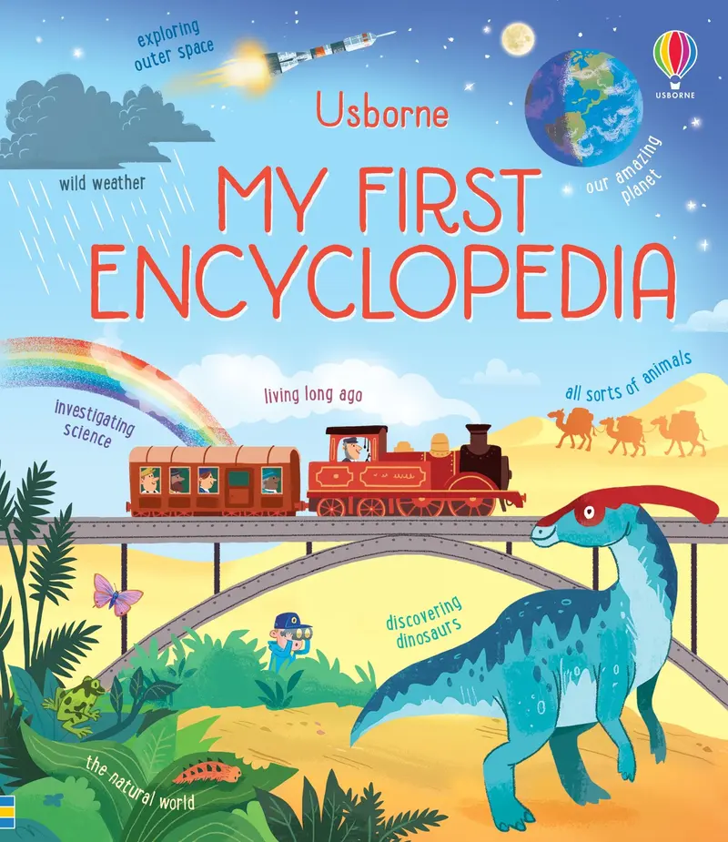 Usborne My First Encyclopedia – Illustrated Reference Book For Curious Young Readers 1