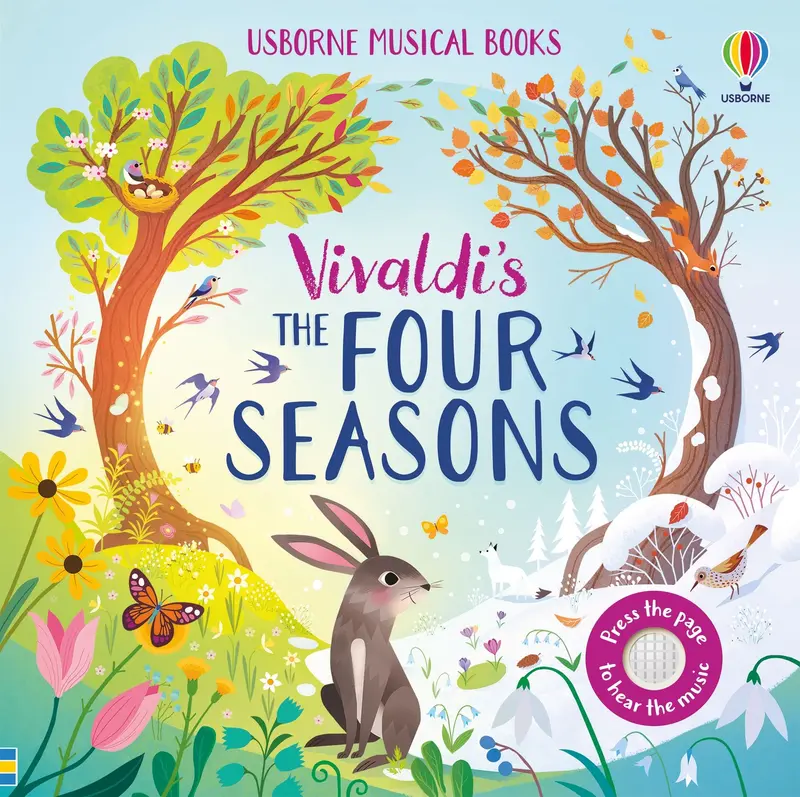 Usborne Vivaldi’S Four Seasons Interactive Music Book 1