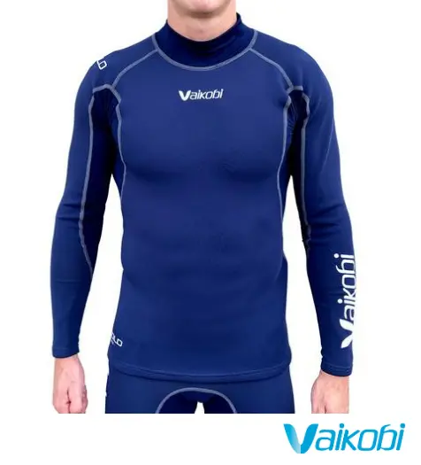Vaikobi V Cold Flex Long-Sleeve Thermal Top – Navy 1