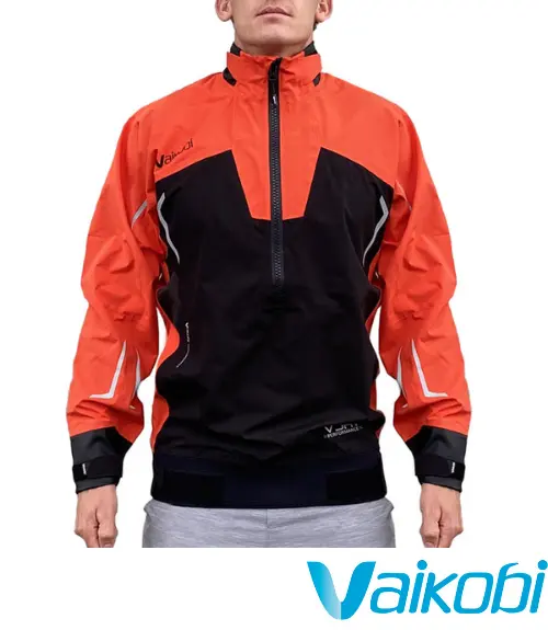 Vaikobi V-Dry Performance Smock – Orange & Black 1