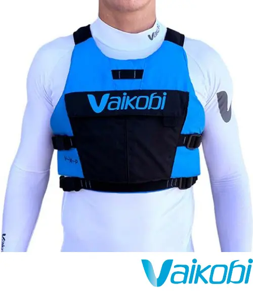 Vaikobi Vxp Race Personal Flotation Device – Cyan & Black (Sale) 1