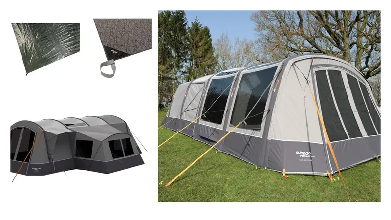 Vango Anantara Iv Air 650Xl Xl-Space Tent With Free Carpet, Footprint & Studio Add-On 1