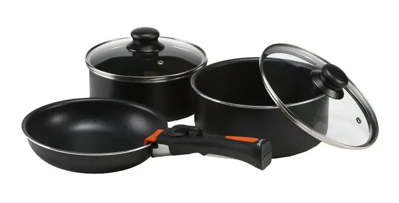 Vango Gourmet Stainless Steel Cook Kit – Premium Outdoor Cooking Set 1