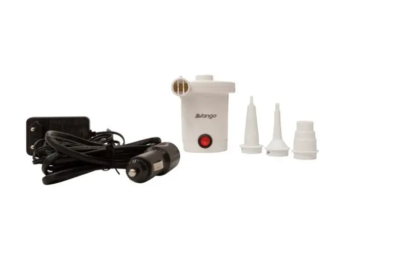 Vango Mistral Dual-Power (Ac/Dc) Air Pump – For Inflatable Tents & Mats 1