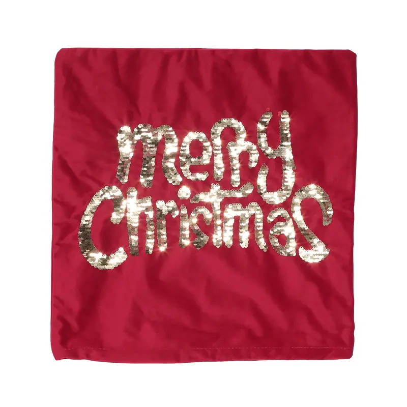 Velvet Holiday Pillow Cover – Glam Christmas Decor Piece 1