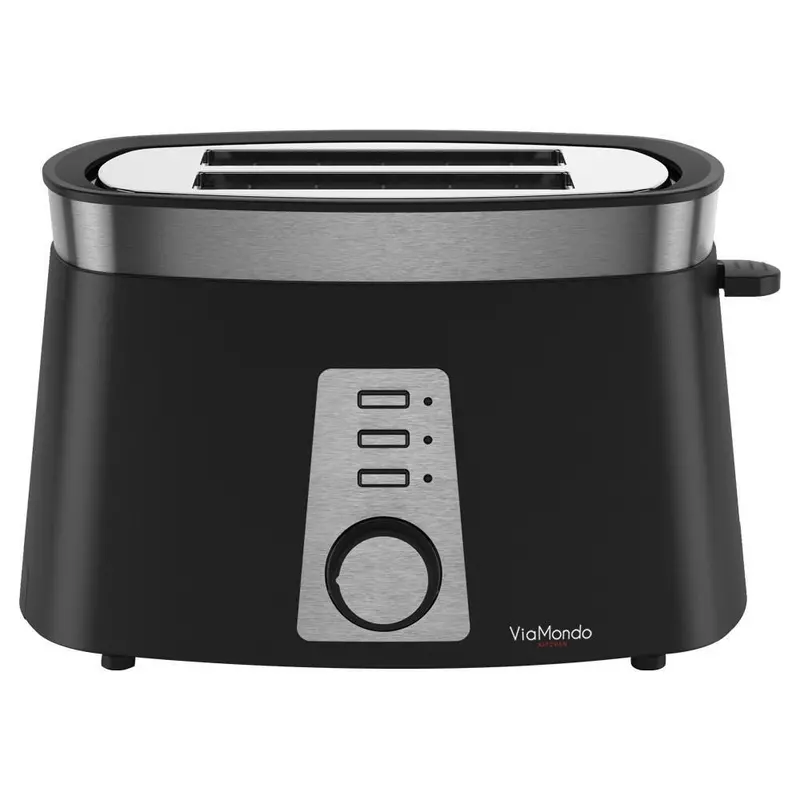 Via Monda Torrada 920W Low-Power Toaster – Compact Travel & Caravan Use 1