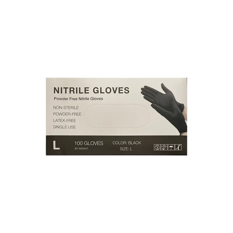 Volt 6-Mil Black Nitrile Gloves – Pack Of 100 1