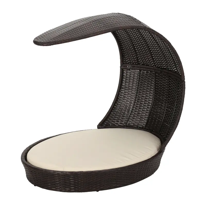 Water-Resistant Wicker Dog Bed For Outdoor Use – Nh132413 1