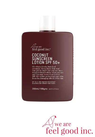 We Are Feel Good Inc Coconut-Infused Spf 50+ Sunscreen Lotion – 200Ml Tube 1