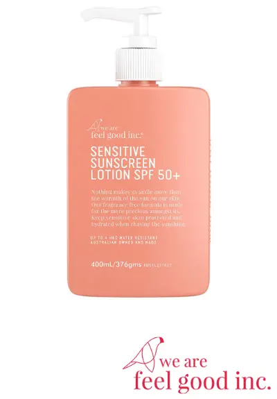 We Are Feel Good Inc Sensitive Sunscreen Lotion Spf 50+ – 400Ml Gentle Formula 1
