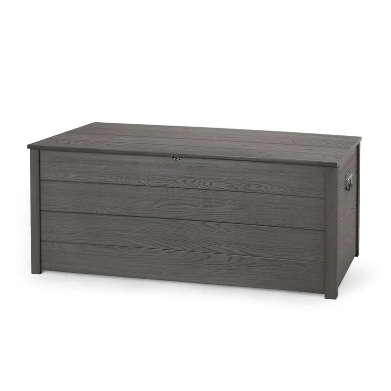 Weather-Resistant Outdoor Deck Storage Box (150-Gallon Capacity) - Nh665413 1