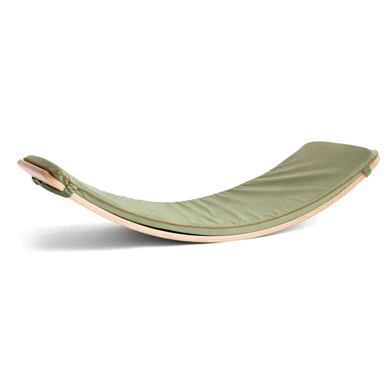 Wobbel Xl Cushion For Deck Use – Olive Shade 1