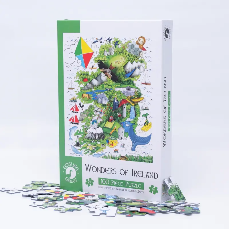 Wonders Of Ireland – 100-Piece Illustrated Children'S Puzzle 1