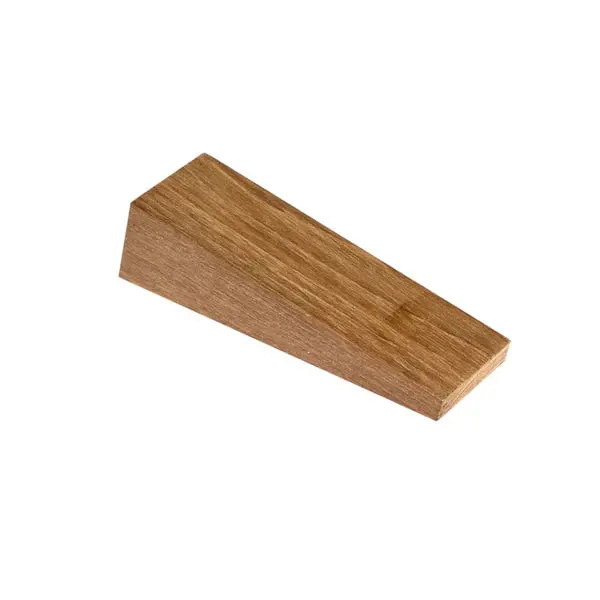 Wooden Door Stop Wedge – 5-1/2" × 1-7/16" 1