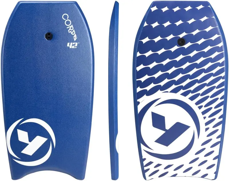 Yello 42-Inch Slick Corp Performance Bodyboard In Ocean Blue 1